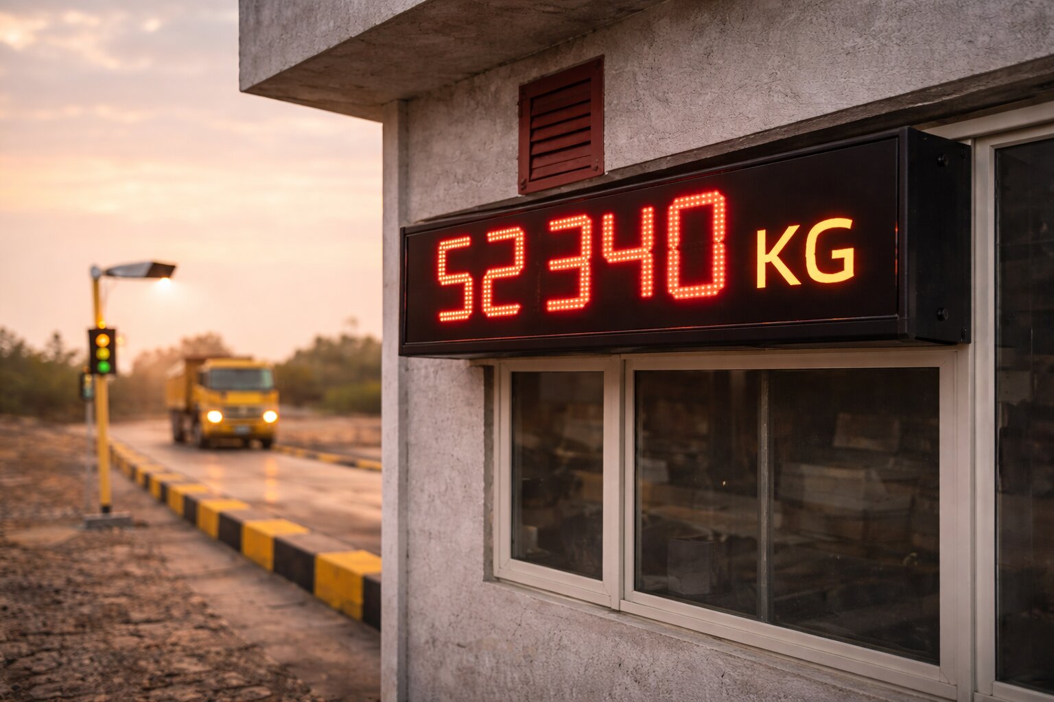 Outdoor LED Weight Display Board