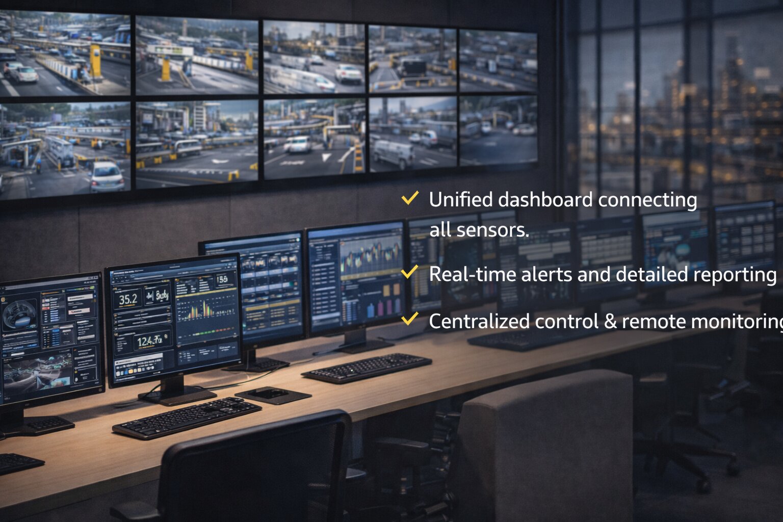 Central Monitoring Control Room