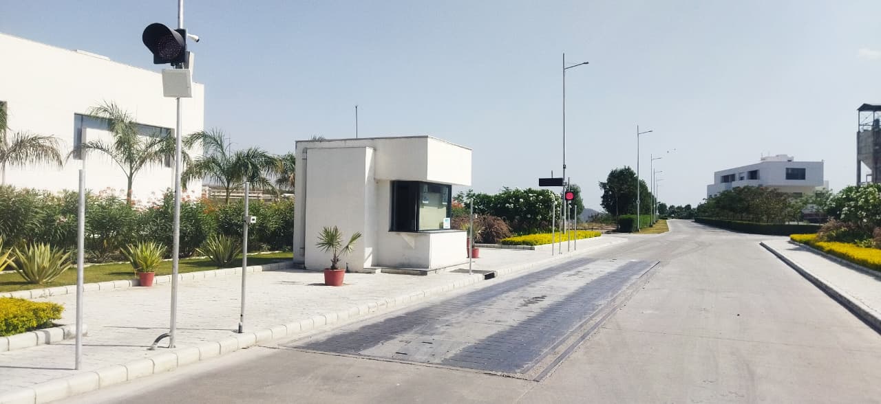 automated weighbridge station